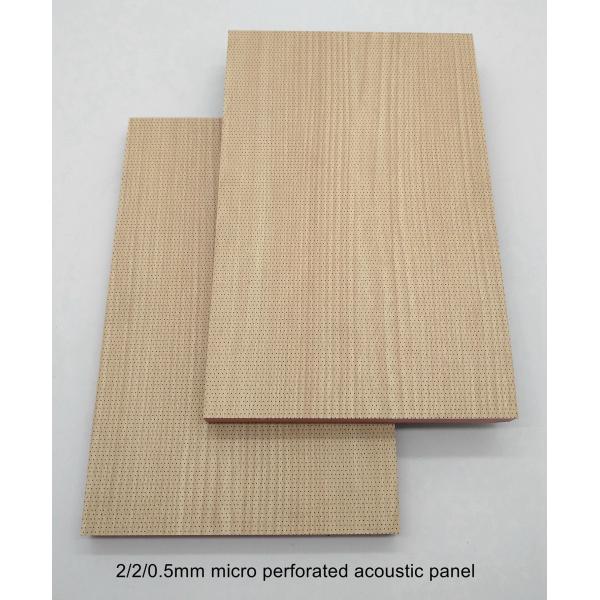 Offfice Ceiling Tiles 2/2/0.5mm NANO Microperforated Sound Absorption Acoustic Board