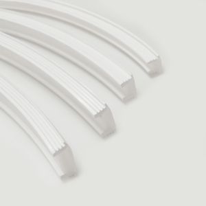 Cheap Custom Flexible Waterproof White Black Silicone LED RGB Ribbon Neon wholesale