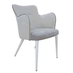 Cheap Polyurethane PU Upholstered Dining Chair Livingroom Chair Armchair Leisure Chair wholesale