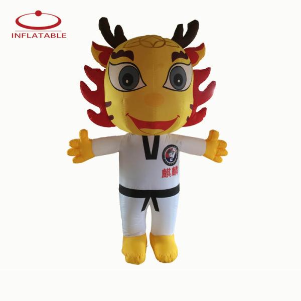 Giant Inflatable Cartoon Mascot Customized Oxford Cute Advertising