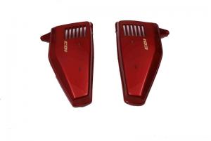 Cheap ABS Honda CG125 Motorcycle Spare Parts Side Cover For Scooter / Cube Bike wholesale