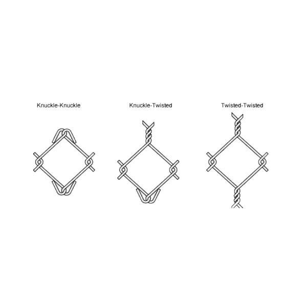 Woven Vinyl Coated Chain Link Fence Gate With Galvanized Steel Wire Fit Backyards