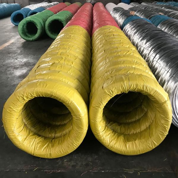 5.5mm Galvanized Steel Wire Rope Nylon PA12 Coated Galvanized Iron Wire