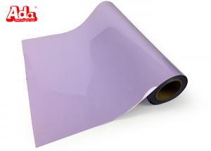 Light Purple Heat Transfer Vinyl Hot Peel High Temperature Resistance For Clothing