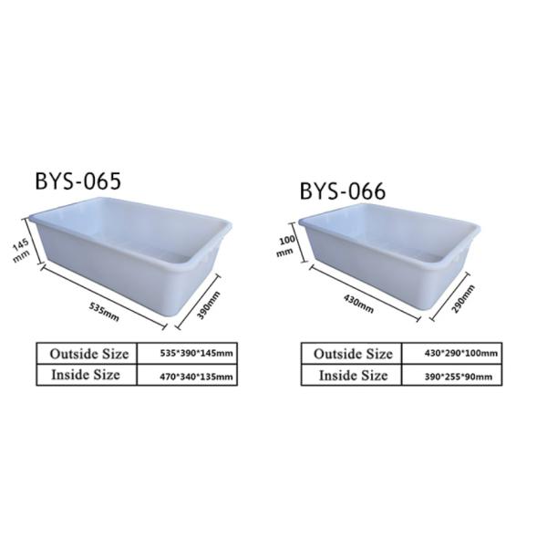 Refrigerator Grocery Equipment Supply Clear Small Plastic Food Grade Box For Kichen