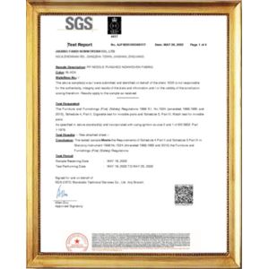 Guangzhou Rontex Nonwoven Technology Co. , Ltd. Certifications