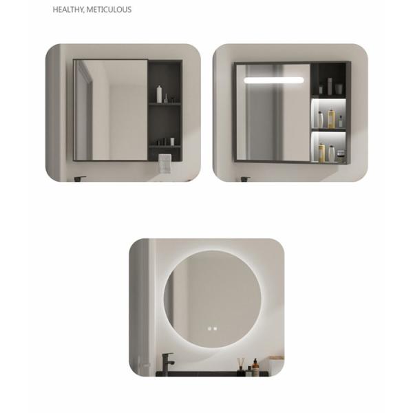 Metal Black Wall Mounted Bathroom Vanity EDM / OEM Available