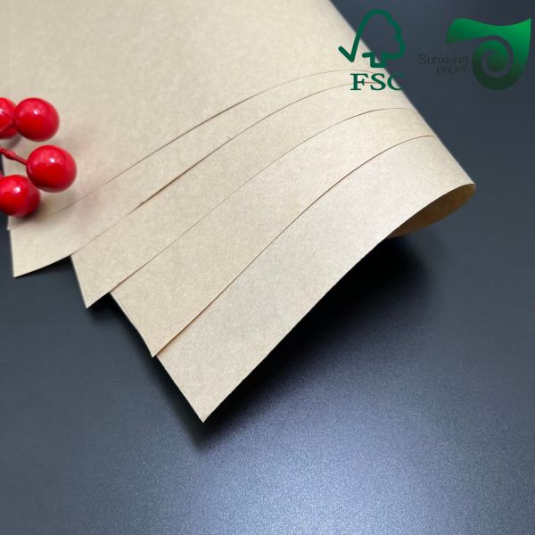 FSC 40gsm 50gsm Food Grade Greaseproof Colorful Cupcake Baking Paper Sheets