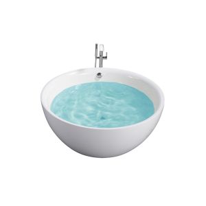 Eco Friendly Acrylic Free Standing Bathtub Ergonomic Modern SP3159