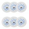 White Round Disposable ECG Electrodes Medical Adult 50mm Diameter for sale