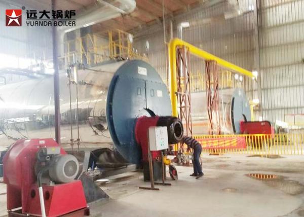 Quality Durable 10Tph Horizontal Fire Tube Boiler Lpg Fired Boiler Operate Automatically for sale