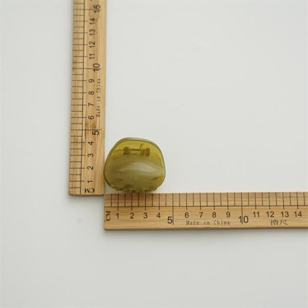 Japan South Korea new clear acrylic accessories geometric triangle hairpin catch trumpet Ins women fashion headwear