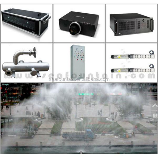 Fanta Wild Park Lake Water Screen Movie With Laser And Projector Engineering