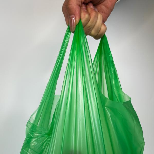 Thickened Flat Mouth Plastic Bag for Easy Waste Disposal in Household and Hotel