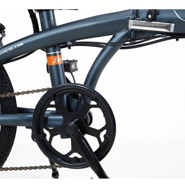 20 Inch Folding Electric Bike 36v 6 SPEED Removable Lithium Battery For Outdoor Cycling