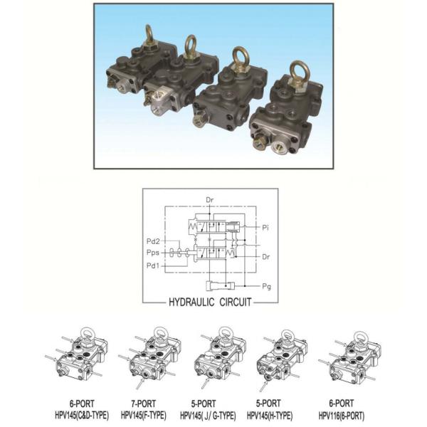 Excavator Pump Parts HITACHI HPV145 Hydraulic Pump Regulator EX300