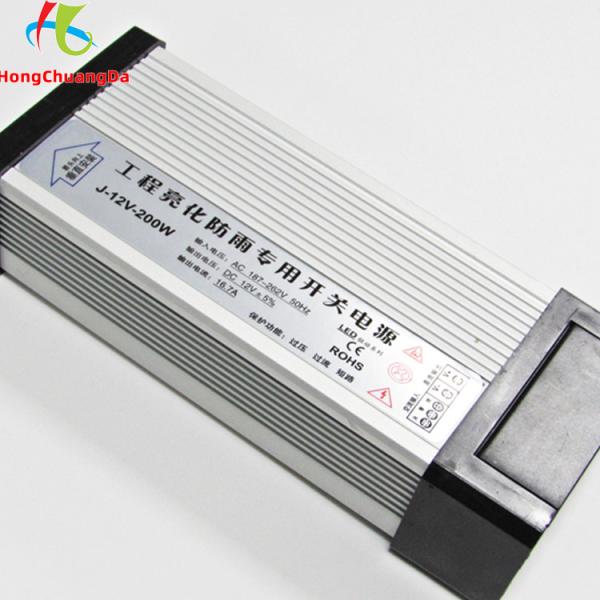 IP33 DC 12v Power Supply For LED Lights SMPS 41.7A 187-256V AC