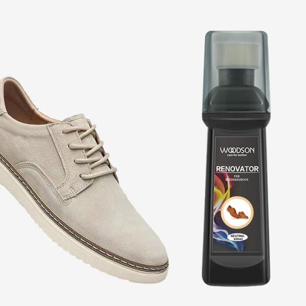 Black Neutral Suede Nubuck Protector Spray Waterproofing Shoe Polish Liquid Color Refurbishment Agent