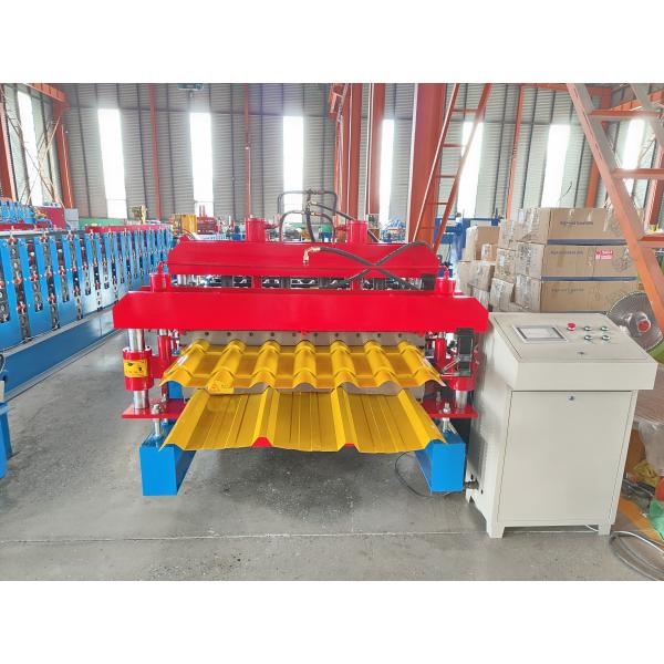 Automatically PPGI GI PPGL GL Double Layer Roll Forming Machine 8*1.5*1.5m