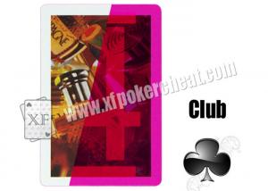 Cheap Gambling Laser Invisible Plastic Marked Playing Cards With Glasses wholesale