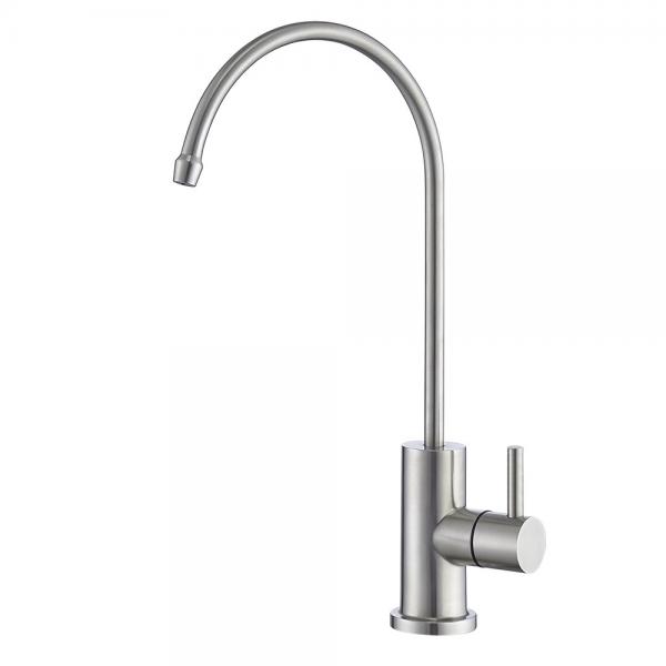 Quality Stainless Steel 304/316 Kitchen Sink Reverse Osmosis Filter Drinking Purifier Ro Water Faucet Satin Finished for sale