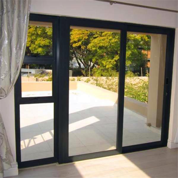 Low-E Glass Sliding Aluminium Door Hinge Adjustment