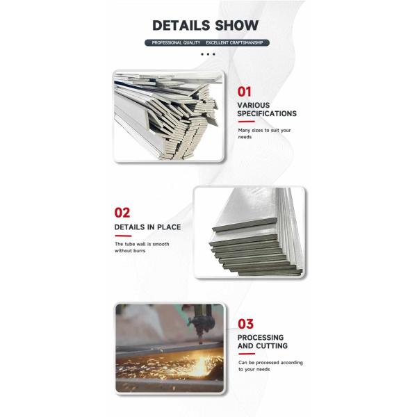AISI Metal Stainless Steel Profile Rectangular Bending 410 Stainless Flat Bar