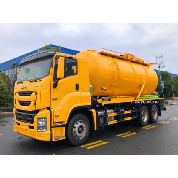 ISUZU 4x2 Driver 10000L Sewage Suction Truck with Vacuum Pump for Sucking Waste Water Vacuum Sewer Tanker Suction Truck