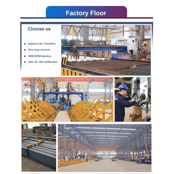 Commercial Prefabricated Steel Building Durable Easy Install For Broiler Chickens Farms