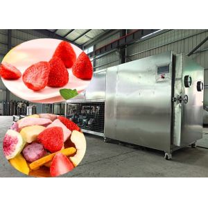 Cheap 100kg/Batch Freeze Dry Machine Lyophilizer With PLC Control wholesale