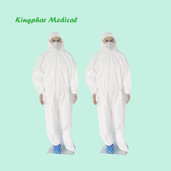 Non sterile coverall Surgical Disposables Non Woven Coverall Surgical Gown PP SMS Coverall Medical Gowns for Doctors