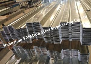 Cheap 1-3mm Corrugated Silver ISO 3834 Metal Floor Decking Galvanized wholesale