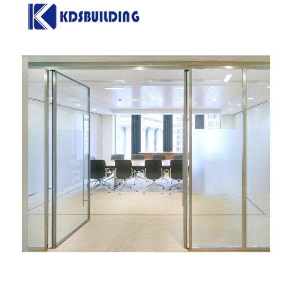 Double Glass electric sliding door Hurricane Impact Soundproof Frame System