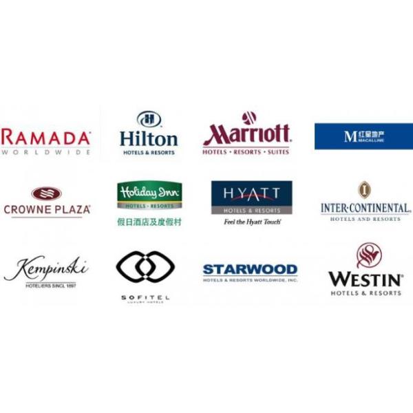 Deluxe Hotel Room Furnishings ,  King Size Hotel Guest Room Furniture In PU Finish