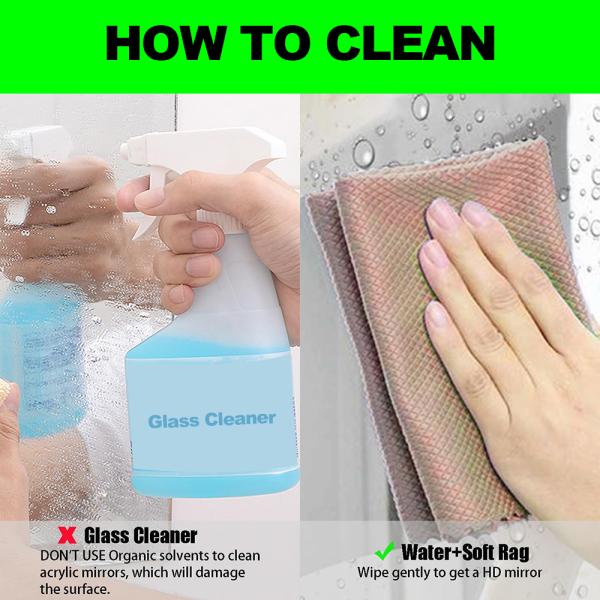 Custom Plastic Flexible Sliver Stickers for Home Decor Wall Mirror Board Acrylic Shape