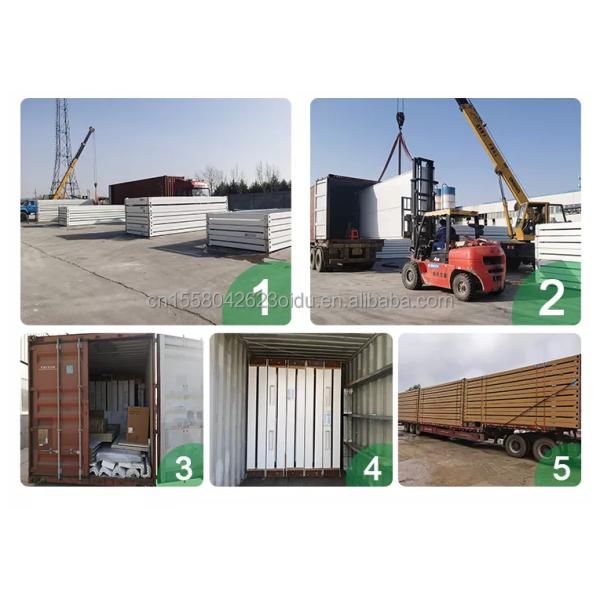 Quick Assembly Portable Flat Pack Container House for Modern Office Beach House and Construction Engineering Camps