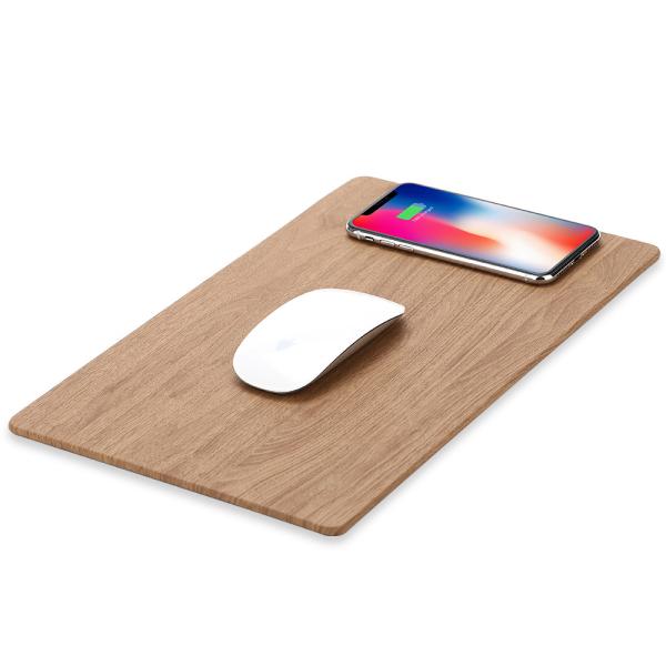 10W MOUSE PAD WIRELESS CHARGER 10w universal compatible Leather fast qi wireless charging charger mouse pad for iPhone