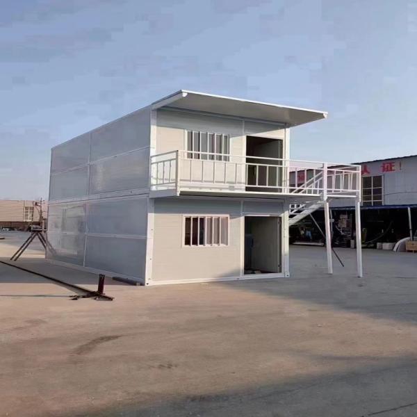 20ft 40ft Prefab Home Office Extendable Steel Modular Container Homes with Box Column