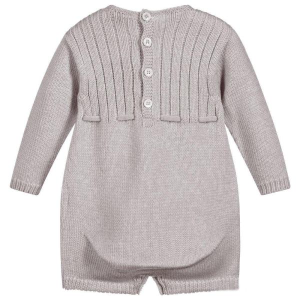 New Born Newborn unisex Girl Toddler 100% Cotton Long sleeve Rib Jersey Clothes Knitted Baby Sweater Romper for Baby