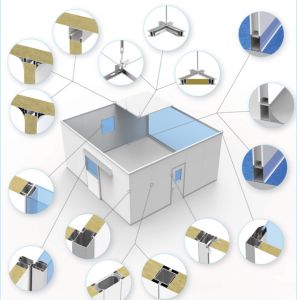 China Pharmacy Sterile Clean Room Modular GMP Clean Room on sale