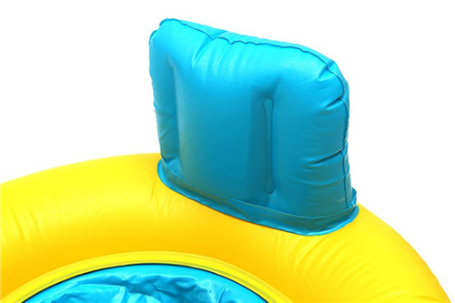 Inflatable Baby Swimming Ring Pool Float Mother Child Double Person Swimming Circle Kids Seat Float Piscine Swimtrainer