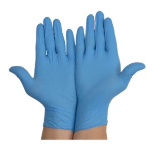 Cheap Clinical Disposable Medical Gloves , Hypoallergenic Long Cuff Disposable Gloves wholesale