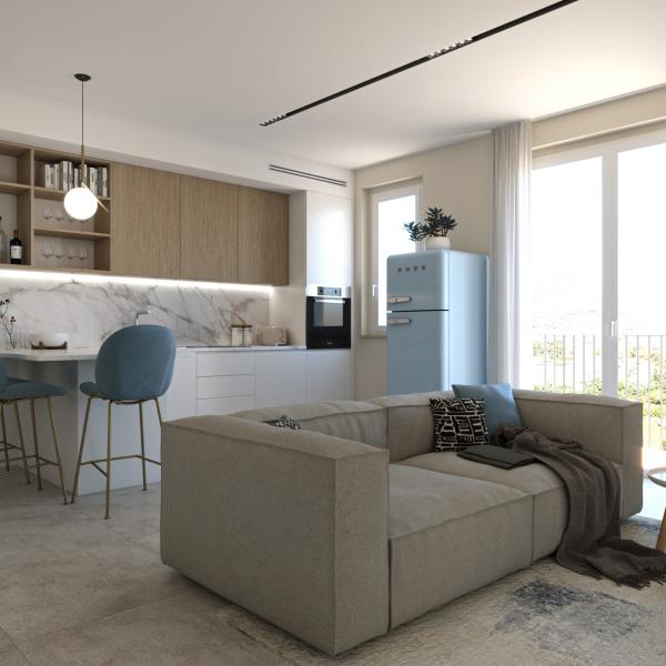 Matte White And Wood Grain Tiny Compact Mini Kitchen Melamine Small Cabinet