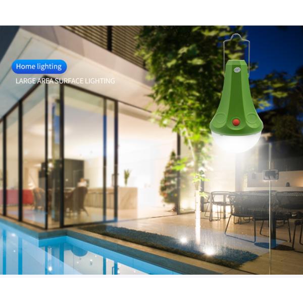 5200mAh 300lum Off Grid Solar Lighting System For Garden