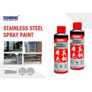 Cheap Non - Toxic Stainless Steel Spray Paint Resisting Chipping / Cracking / Peeling wholesale