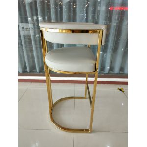 Cheap Strong Bearing Capacity 51cm 78cm Wrought Iron Bar Chair wholesale