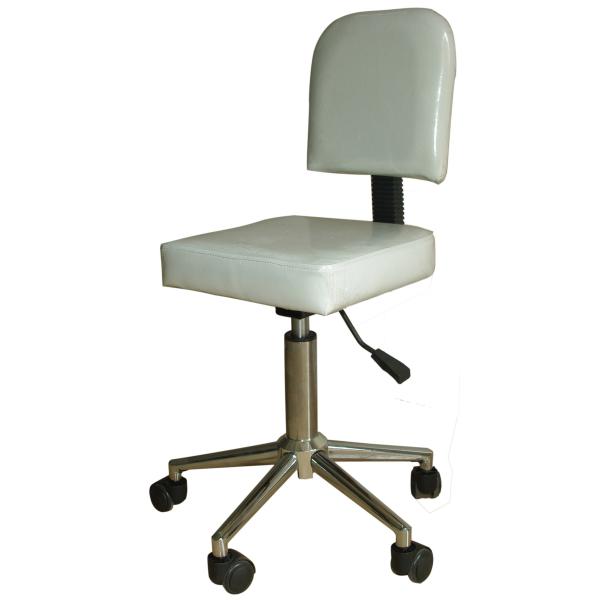 High Backrest Kitchen Bar Stool Chairs Adjustable Height Function Half - Moon Foot Rest