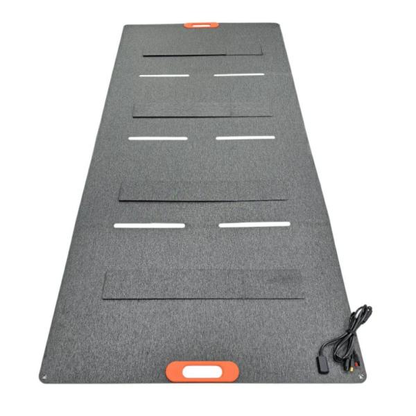 Lightweight Foldable Solar Charger with 18V Voltage at Max Power and 6.7 KGS Weight Unfold Size 2160 * 600 * 3 MM