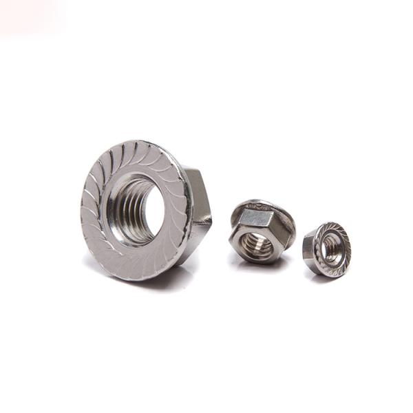 DIN6923 M3-M16 Anti Theft Nut Stainless Steel 316 Anti-Slip Tooth Strap Hexagonal Flange Face Lock Nut Hexagon Nuts