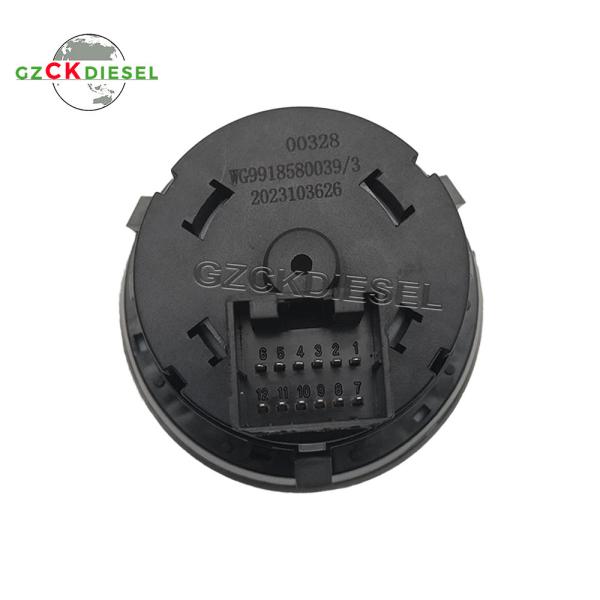 Rotary Headlight Fog Light Switch WG9918580039 WG9918580039/1 WG9918580039/2 WG9918580039/3 for Truck A7 T5G T7H